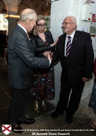 St Austell Welcomes Their Majesties The King and Queen
